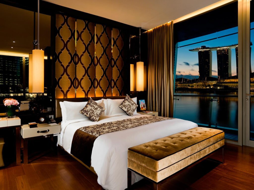 Chambre d'hôtel élégante